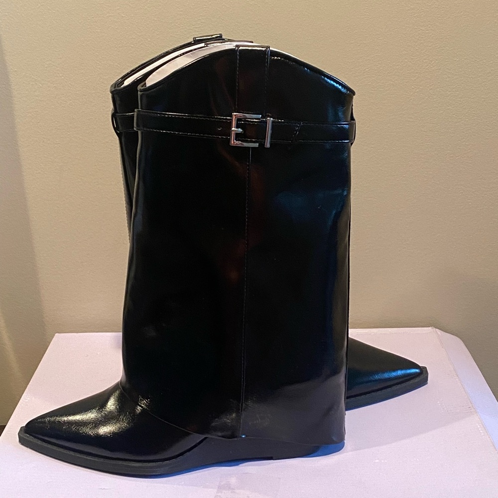 Madden Girls Jjoe Cuffed Wedge Boot